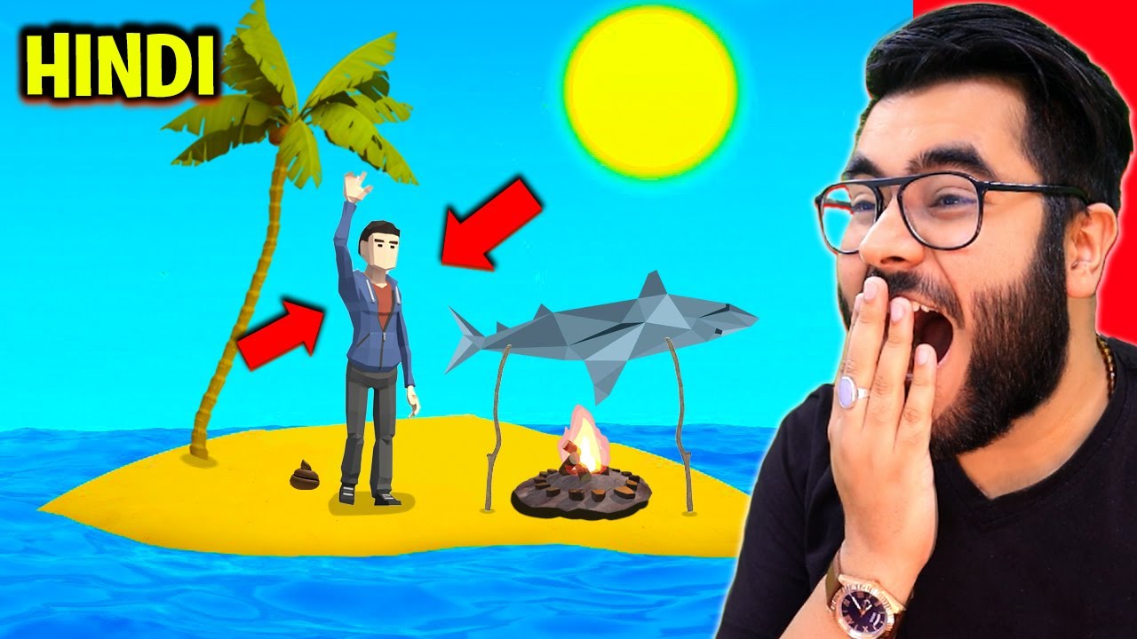😂 Surviving 100 Days on ISLAND Simulator 😂 | Hitesh KS