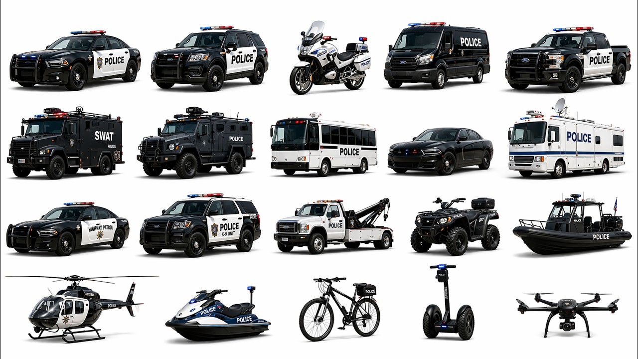 Police Car Overview Every Type of Police Vehicle Explained - YouTube