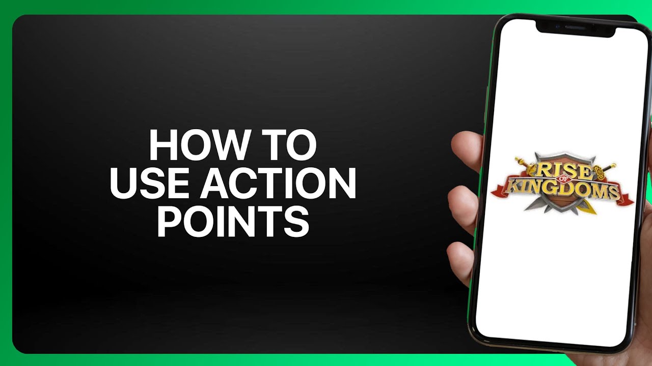 Как использовать очки действия в Rise of Kingdoms 2025! Обучающее видео