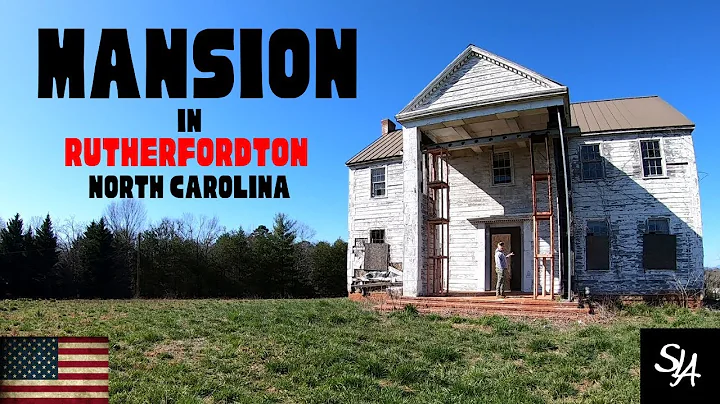 Mansion in Rutherfordton North Carolina "Abandoned"