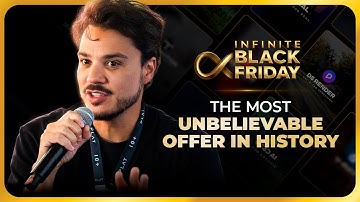 INFINITE BLACK FRIDAY | The Most Unbelievable Offer of my Career