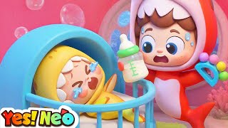 are you sleeping baby shark sharing is caring nursery rhymes kids songs yes neo