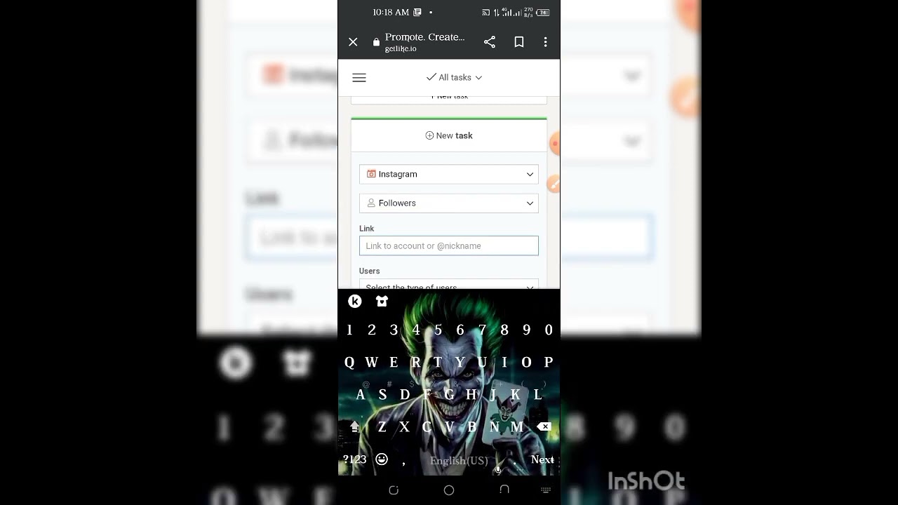 Online Earning In Pakistan by GetLike io Site||And get free likes followers on insta and tiktok