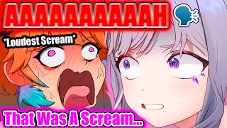 Biboo Got Caught Off Guard by Kiara's Crazy Loud Scream