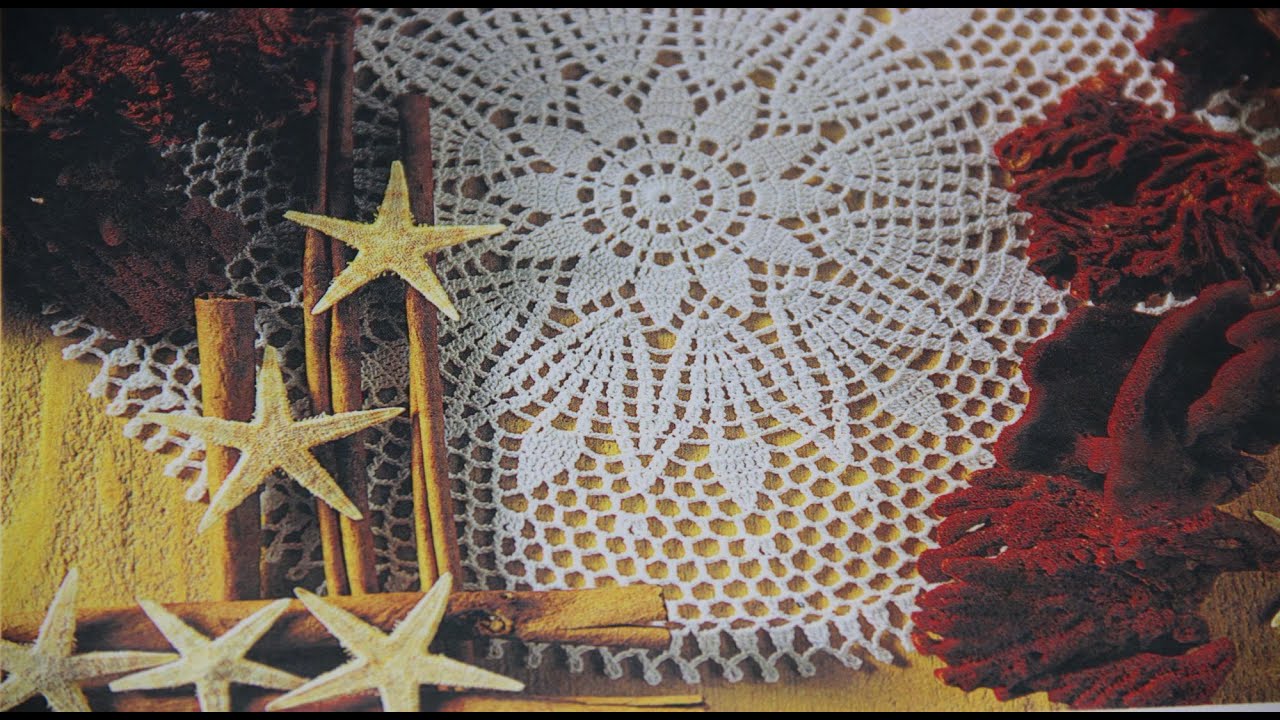 САЛФЕТКА, очень простая в исполнении. Подойдет начинающим РУКО-дельницам. СХЕМА. Часть 2.