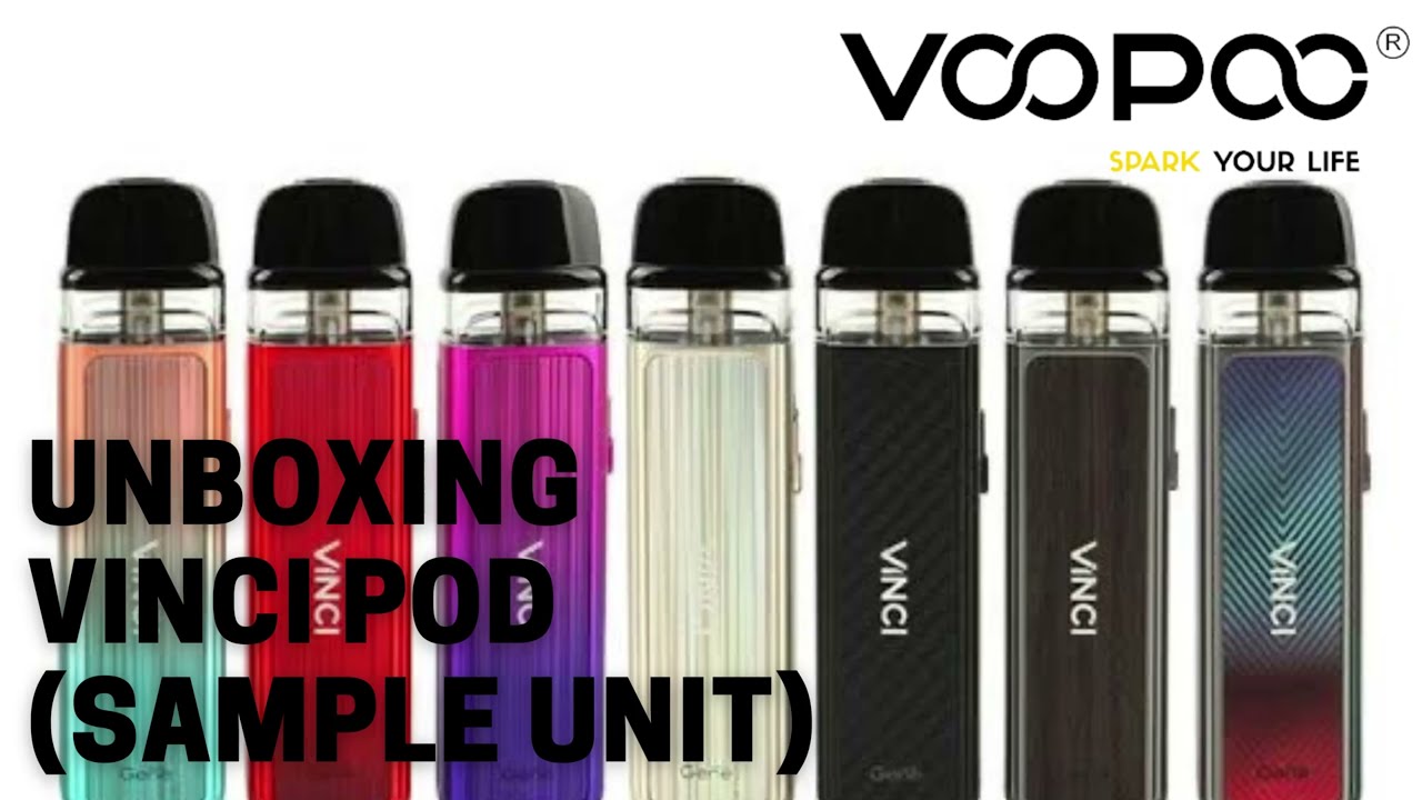 Unboxing VOOPOO VINCI Pod (sample unit)