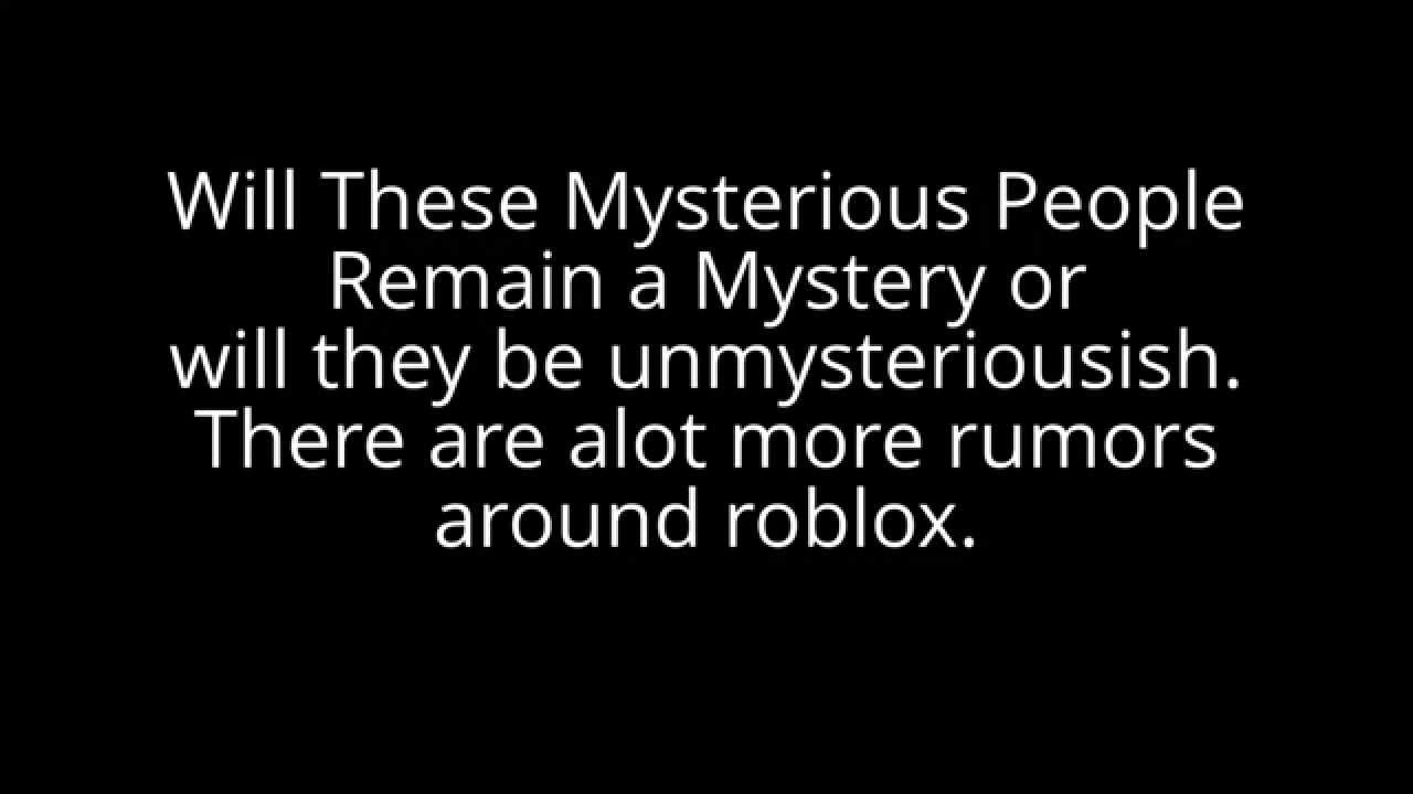 The Forgotten Users Of Roblox - YouTube