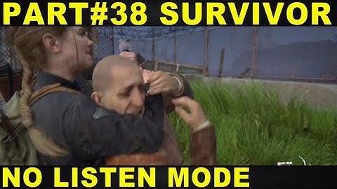 The Last of Us 2 Survivor Difficulty Return to the Coast NO LISTEN MODE TLOU2 Walkthrough Part 38