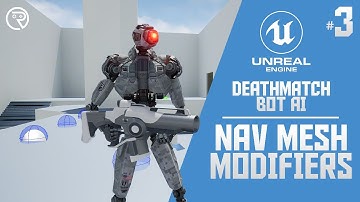 Unreal Engine 4 Tutorial - Deathmatch Bot AI Part 3: Nav Mesh Modifiers