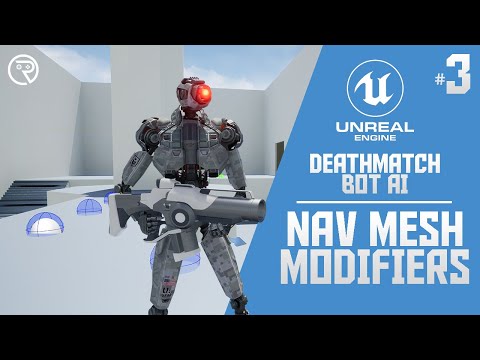 Unreal Engine 4 Tutorial - Deathmatch Bot AI Part 3: Nav Mesh Modifiers