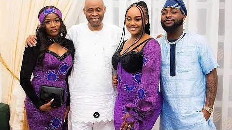 ❤️CHIOMA AND DAVIDO SPOTTED ROCKING THEIR WEDDING 👉DAVIDO FATHER SHOW CHIOMA SO MUCH LOVE❤️