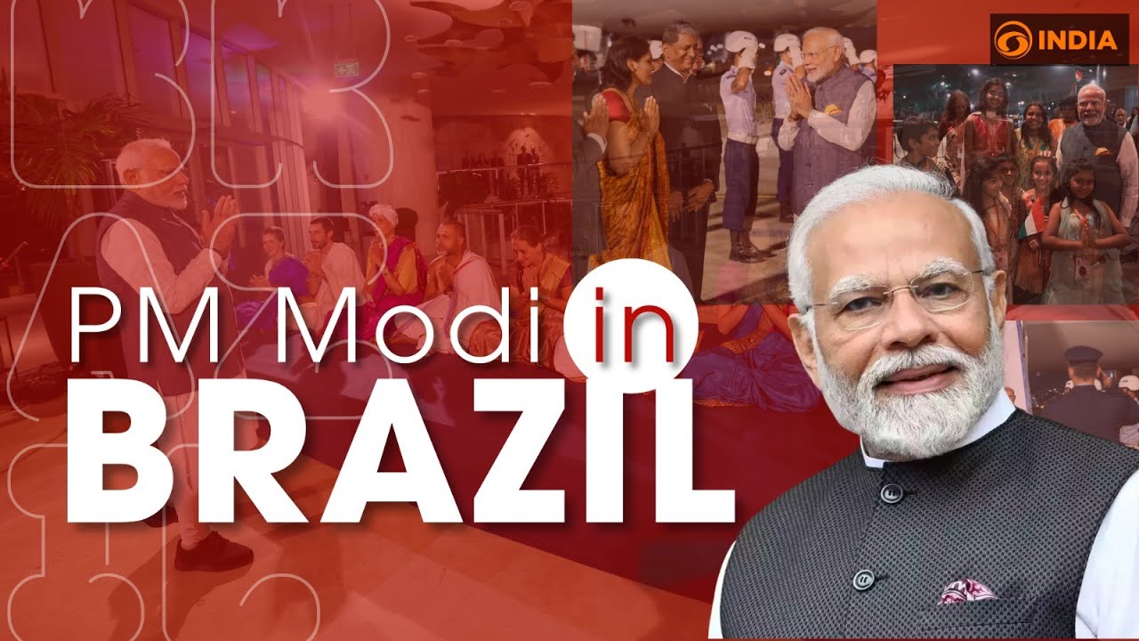 PM Modi in Brazil | G20 Summit | Special Program | DD India - YouTube