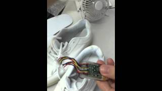 LED Shoes Battery replace - YouTube