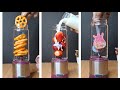 Satisfying Foods Experiment vs Mini Blender⚡️🤯#shorts #shortsviral #trending #satisfying #agaro 