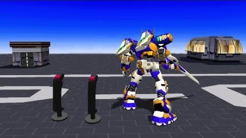 CYBER TROOPERS VIRTUAL-ON ORATORIO TANGRAM (Attract Mode) Twin Stick Controls Tutorial