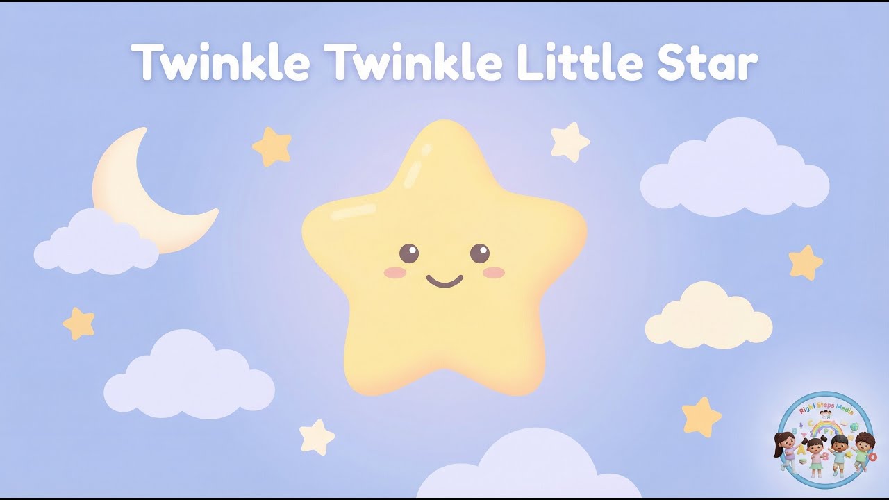 Twinkle Twinkle Little Star ⭐ | Nursery Rhymes Kids | Fun Learning Kids