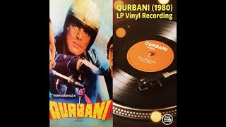 Qurbani Qurbani | Vintage Bollywood LP Vinyl Record | Qurbani (1980) Kishore Kumar,Anwar & Aziz Naza
