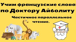 УЧИМ ФРАНЦУЗСКИЕ СЛОВА по ДОКТОРУ АЙБОЛИТУ. Частичное ПАРАЛЛЕЛЬНОЕ ЧТЕНИЕ.