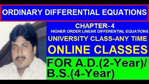 QUESTION: SOLVE (D³+D²+D+1)y=0 , HOMOGENEOUS LINEAR DIFFERENTIAL EQUATION