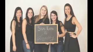 Sigma Kappa Boston University - Recruitment 2014