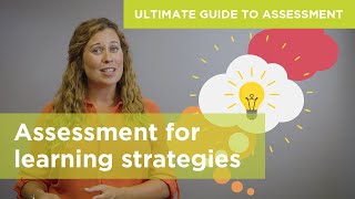 Assessment for Learning Strategies