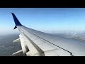 United Airlines, UA1093, Boeing 737-900 ER, Denver (DEN) to Los Angeles (LAX), Landing, 5/20/2025