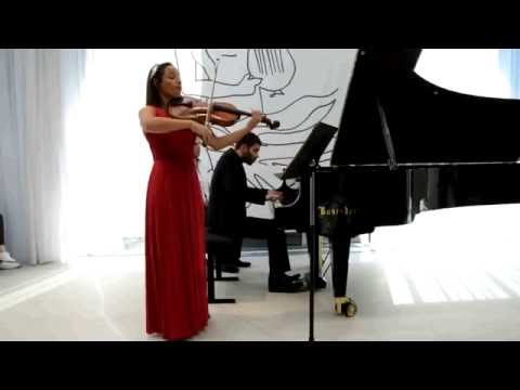 FESTIVAL DE MUSIQUE DE MENTON.LISE BERTHAUD et ADAM LALOUM JOUENT SCHUBERT