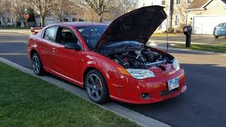 Saturn Ion Redline ZZPerformance Entry Level K04 Turbo Idle Walk Around