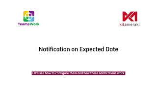 Notification on Expected date - Microsoft Teams Ticketing by TeamsWork