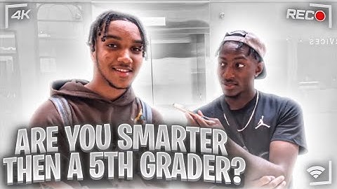 ARE YOU SMARTER THAN A 5TH GRADER? | Yorkdale Mall Edition | Public Interview!
