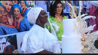 Beautiful Queen Tobi Ogunwusi Iya Ibeji Makes First Appearance At Ooni's Sister Birthday