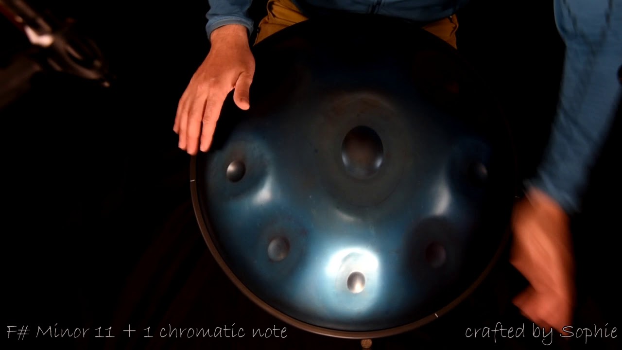 Handpan - F# minor 11 + 1 chromatic note - crafted by Sophie