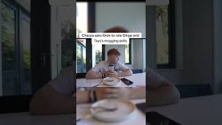 NYKChazza asks Grok to rate Angryginge and Taysmcr’s mogging skills! #funny #viral #fyp #twitch