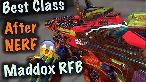 Best MADDOX RFB Class Setup (After NERF) Patch 1.13 | Black Ops 4
