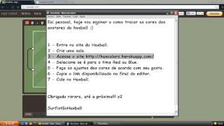 Como mudar a cor do avatar no HaxBall