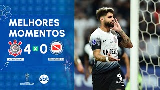 Corinthians 4 x 0 Argentinos Juniors - Melhores momentos | Copa Sul-Americana 2024