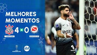 Corinthians 4 x 0 Argentinos Juniors - Melhores momentos | Copa Sul-Americana 2024 image