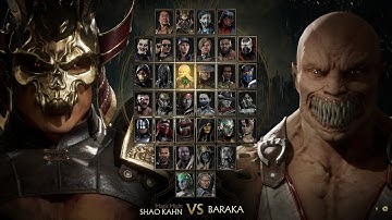 Mortal Kombat 11 Gameplay: Shao Kahn vs Baraka