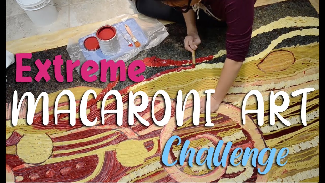 Pastry Chef Makes Extreme Macaroni Art! 😱