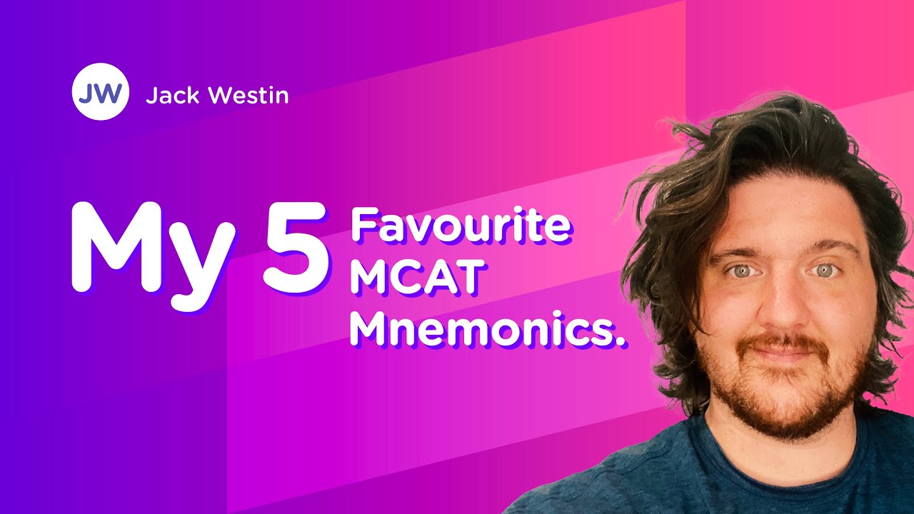 My TOP 5 Favorite MCAT Mnemonics
