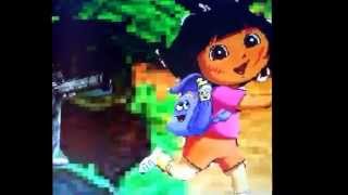 Dora Gets Chased By Squirrels