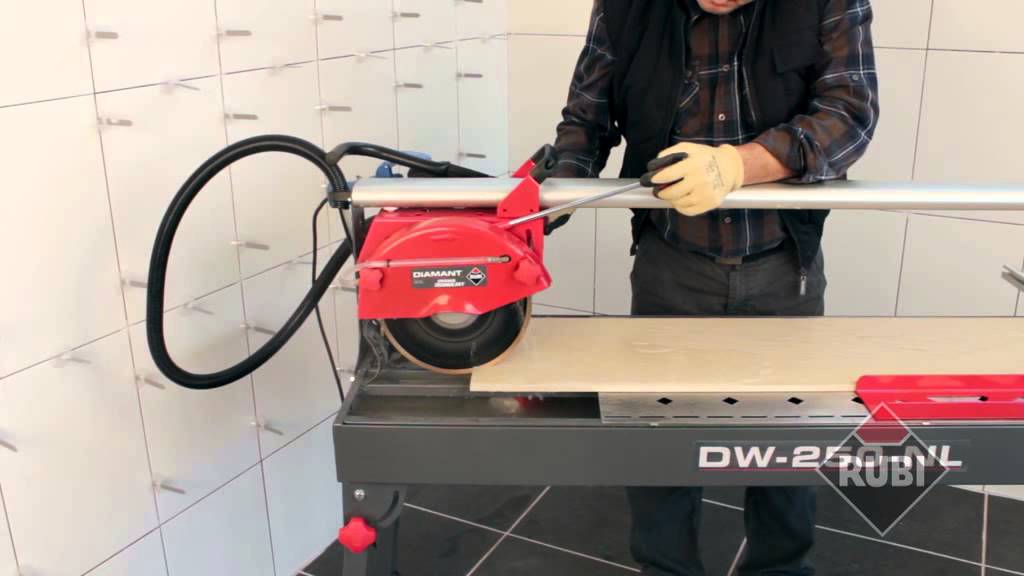 Rubi wet saw DW-250-NL