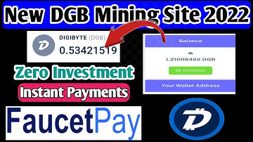New DGB Mining Site || Digibyte Mining Earning Site | Zero Investment  | Mine DGB Free today
