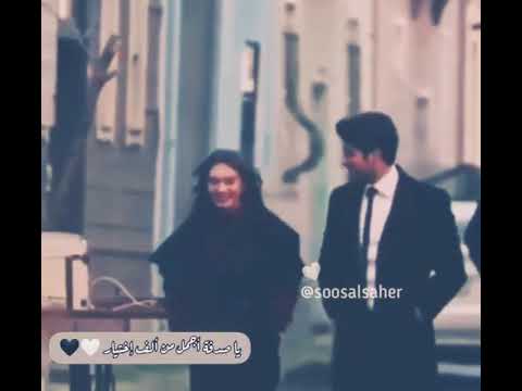 أجمل حالات واتس اب للعشاق كاظم الساهر ابتدت قصه جميلة صدفة حلوة