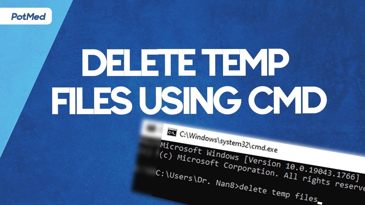 Free Up Space by Deleting Temp Files