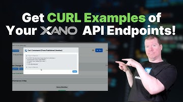 FINALLY! Get CURL Examples of Your Xano API Endpoints