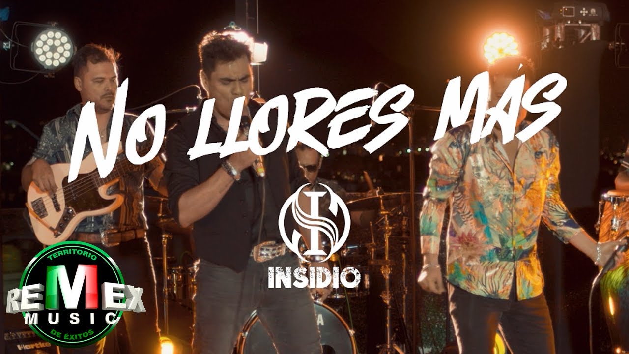 Insidio - No Llores Más En Vivo (Video Oficial)