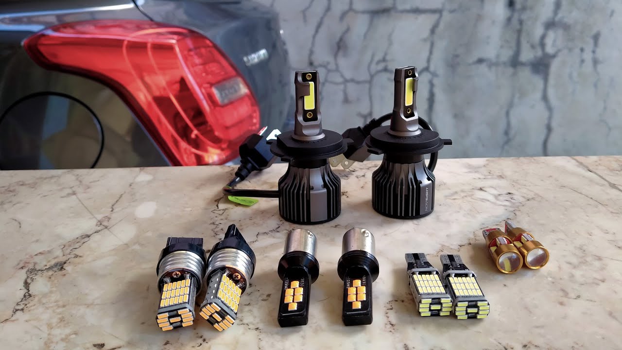 DIY Car LED Lights Upgrade Suzuki Swift YouTube