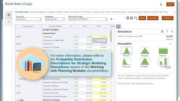 Improving Forecast Accuracy using Simulations in Strategic Modeling