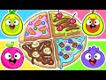 Crianças Abacate Fazem Panquecas 🍩 Desenhos Divertidos para Crianças 🥑